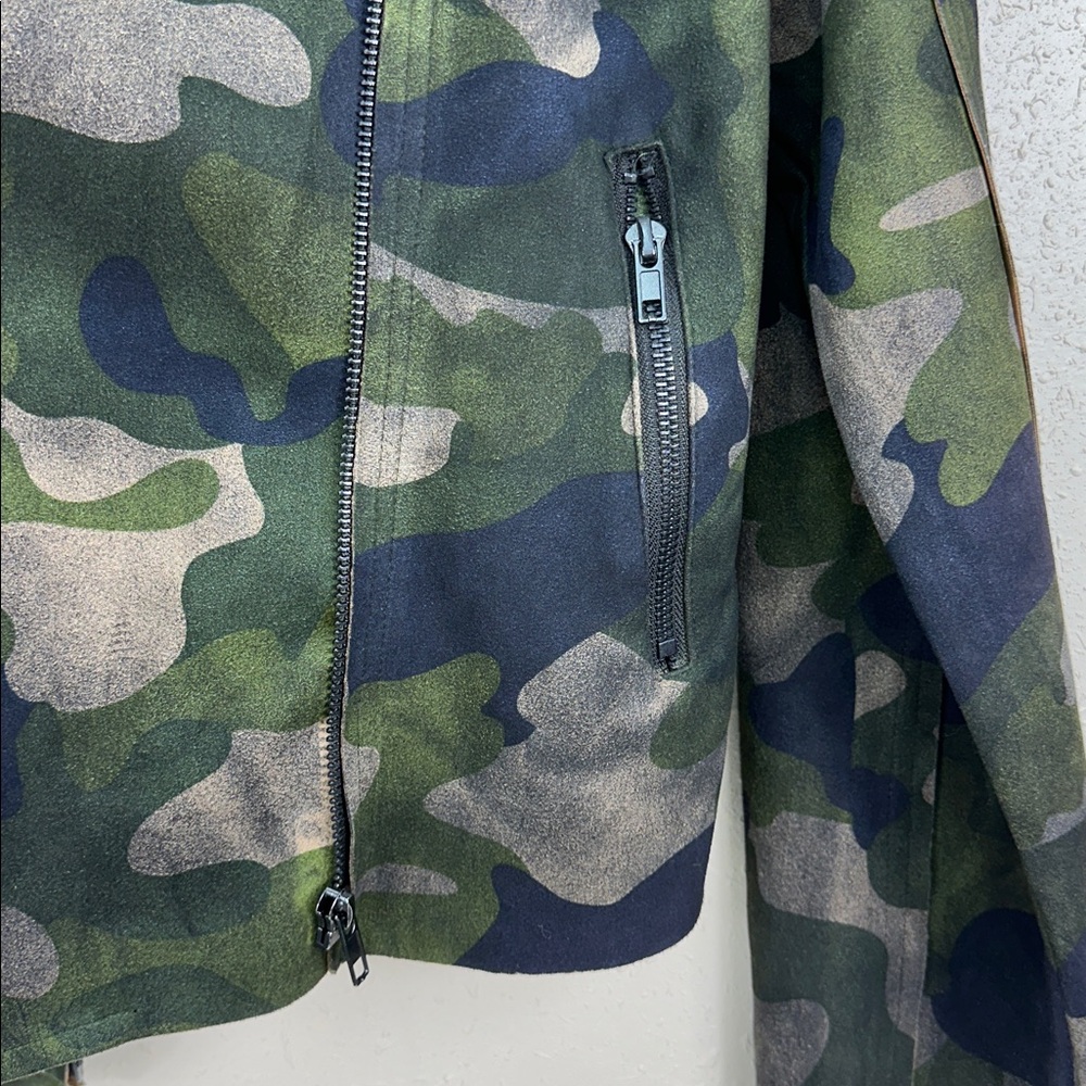 ODDY Women’s Camo Utility Jacket in Green and Black size M/L new - Picture 2 of 8